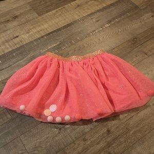 Pink sparkly party skirt